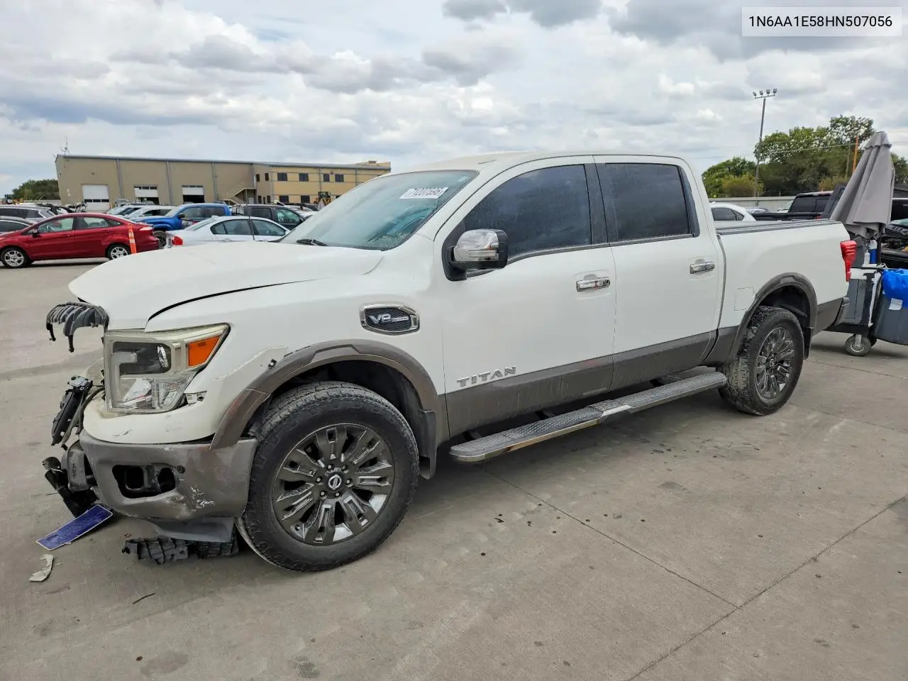 NISSAN TITAN 2017, VIN 1N6AA1E58HN507056