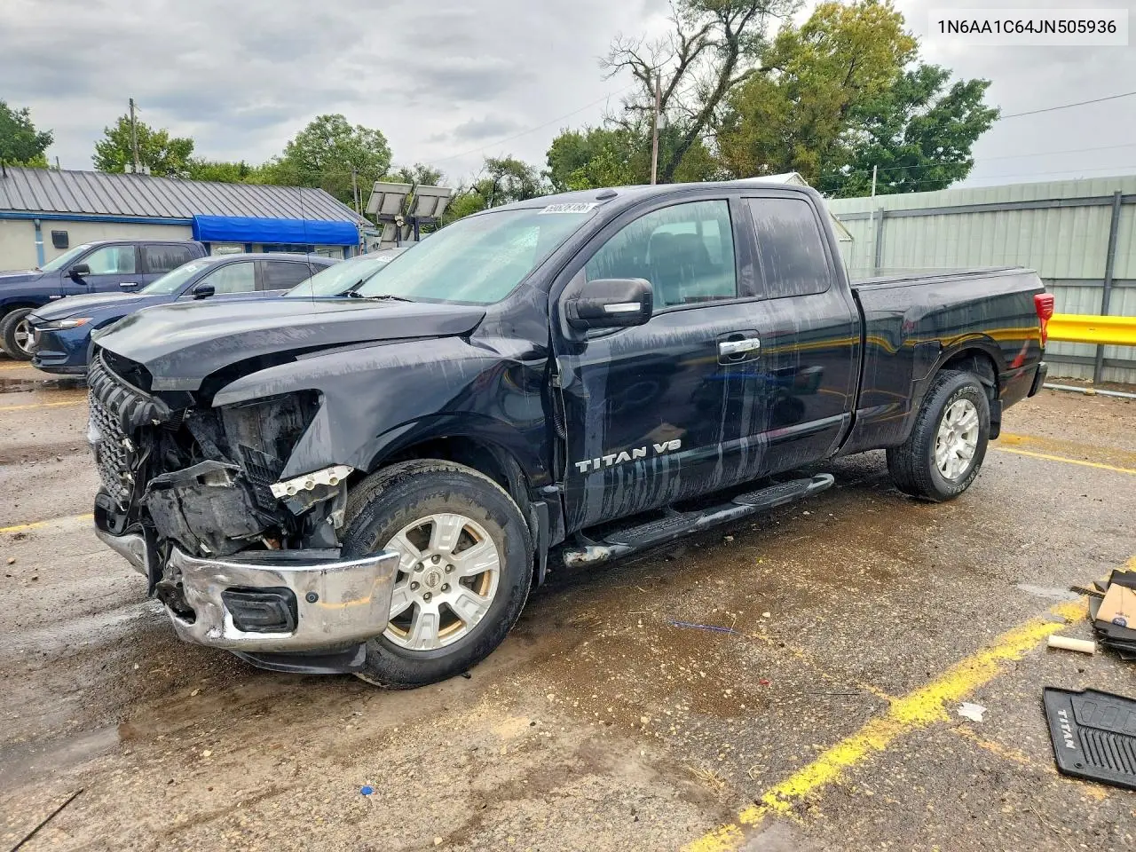 NISSAN TITAN 2018, VIN 1N6AA1C64JN505936