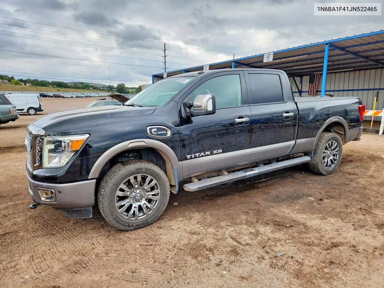 NISSAN TITAN 2018, VIN 1N6BA1F41JN522465