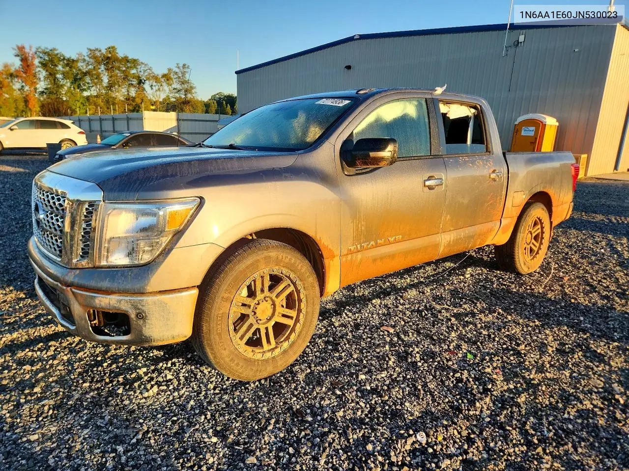 NISSAN TITAN 2018, VIN 1N6AA1E60JN530023
