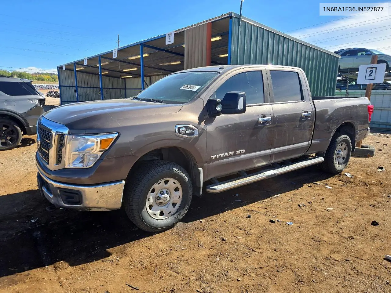 NISSAN TITAN 2018, VIN 1N6BA1F36JN527877