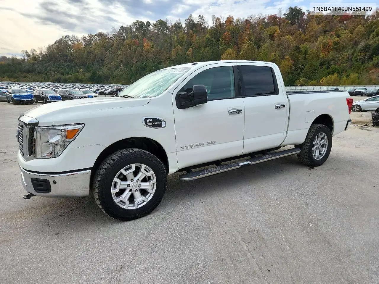 NISSAN TITAN 2018, VIN 1N6BA1F49JN551499