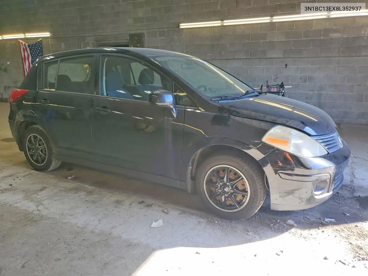 2008 NISSAN VERSA VIN 3N1BC13EX8L352937 — фото 4