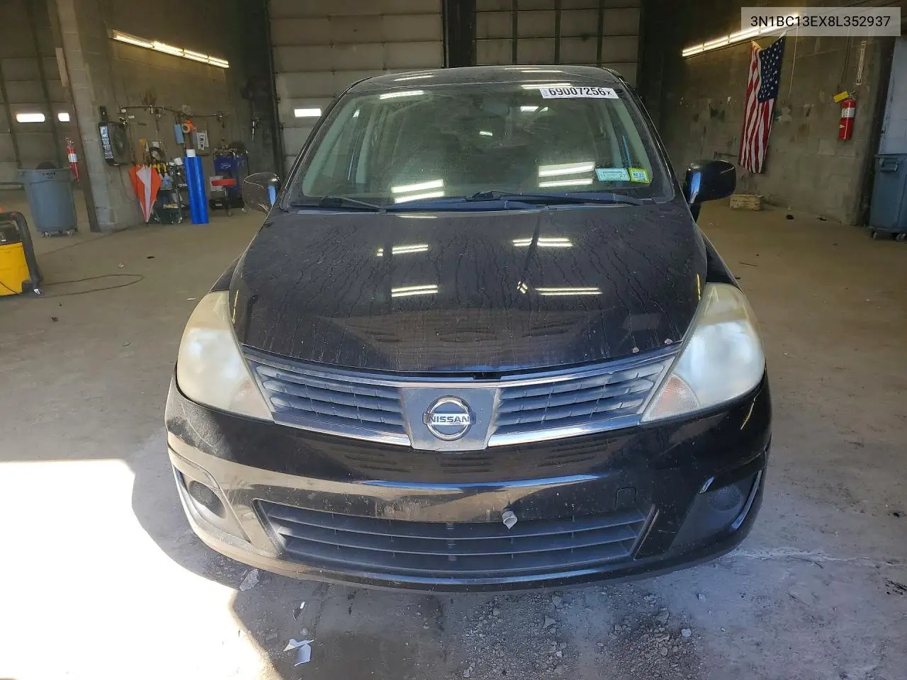 2008 NISSAN VERSA VIN 3N1BC13EX8L352937 — фото 5
