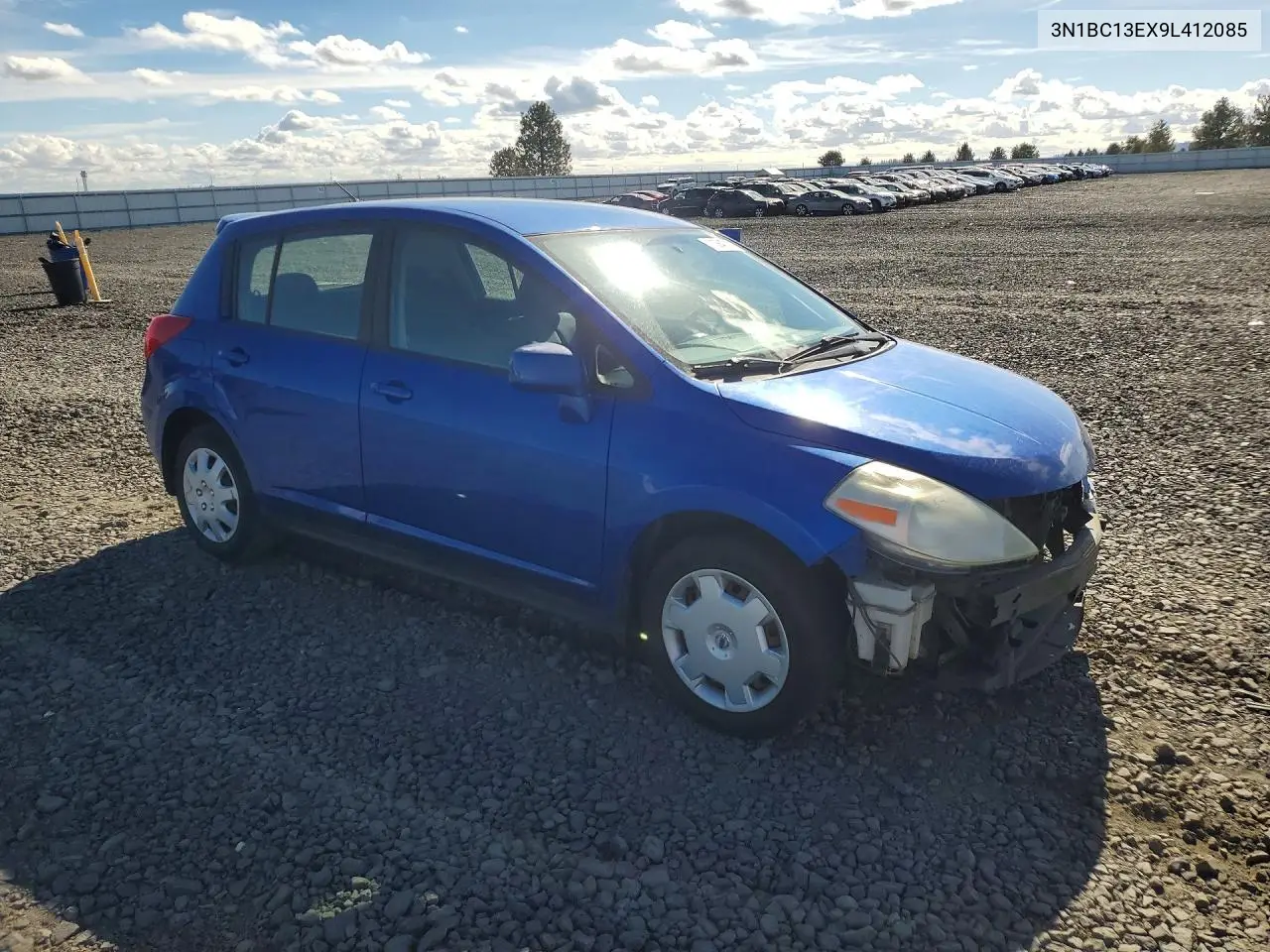 2009 NISSAN VERSA VIN 3N1BC13EX9L412085 — фото 4