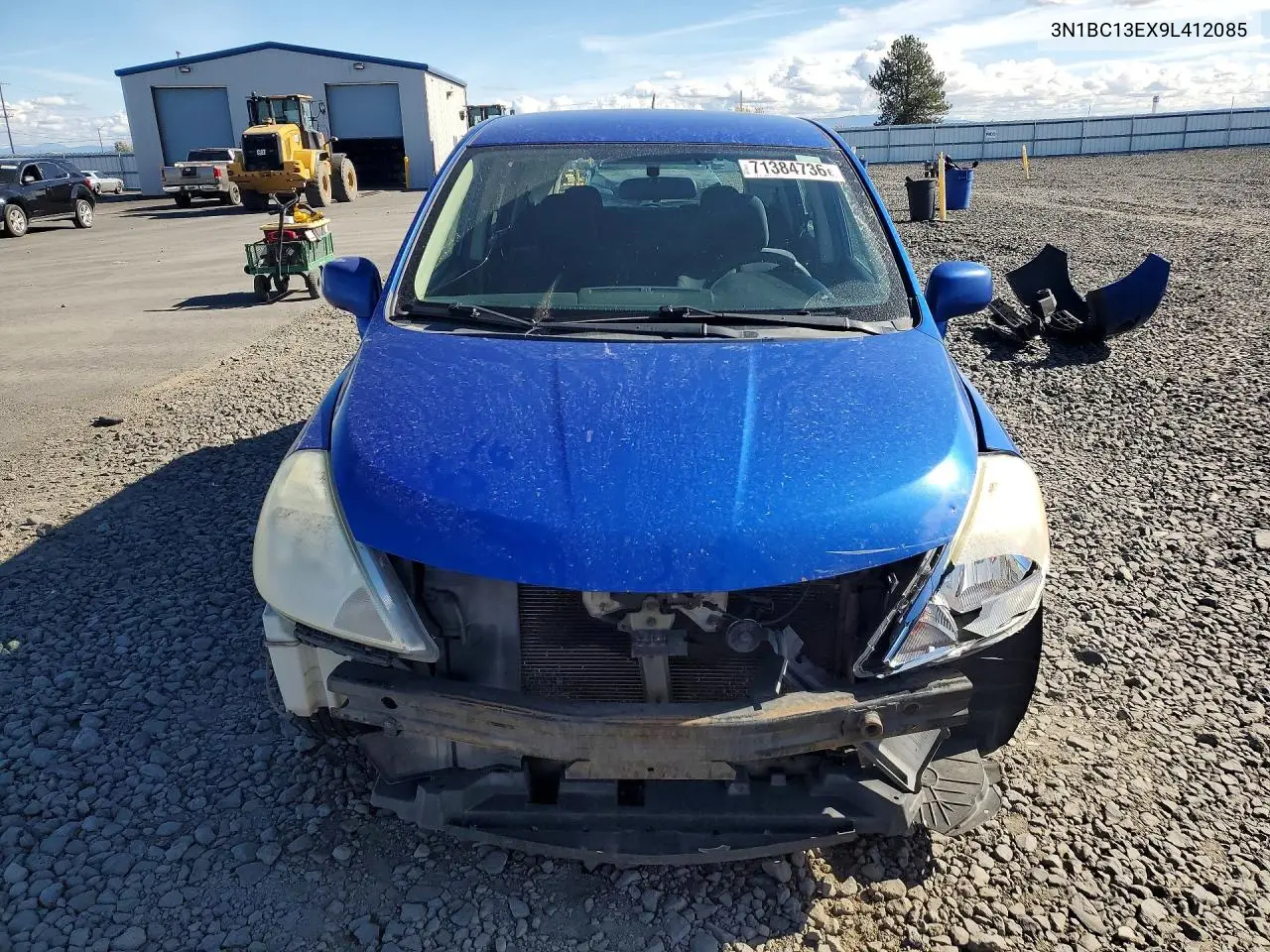 2009 NISSAN VERSA VIN 3N1BC13EX9L412085 — фото 5