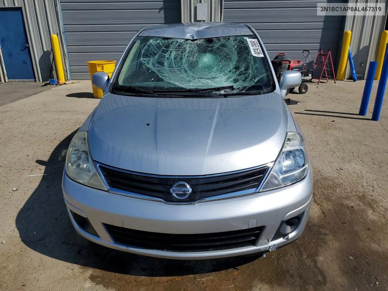 2010 NISSAN VERSA VIN 3N1BC1AP8AL467319 — фото 5