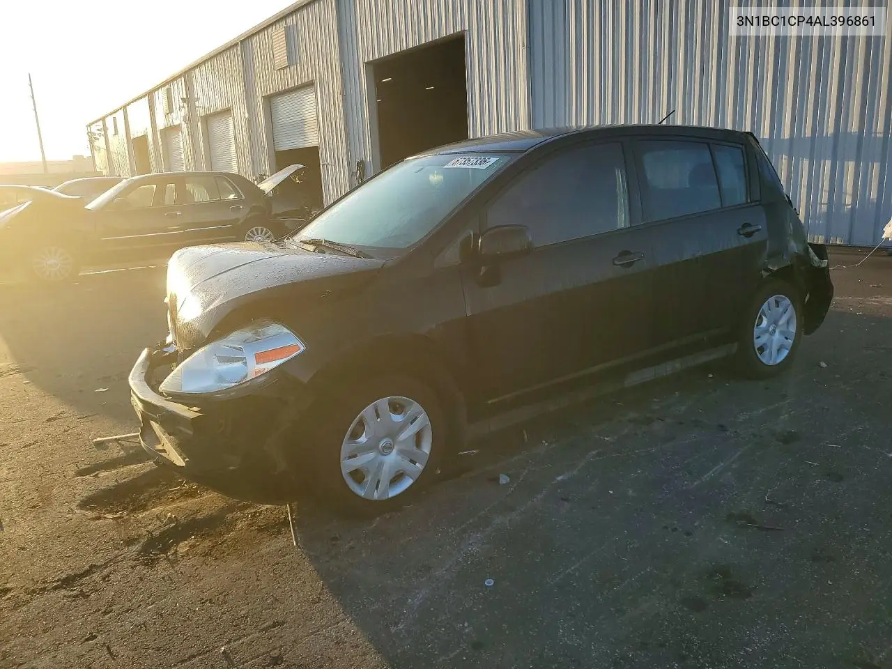 NISSAN VERSA 2010, VIN 3N1BC1CP4AL396861