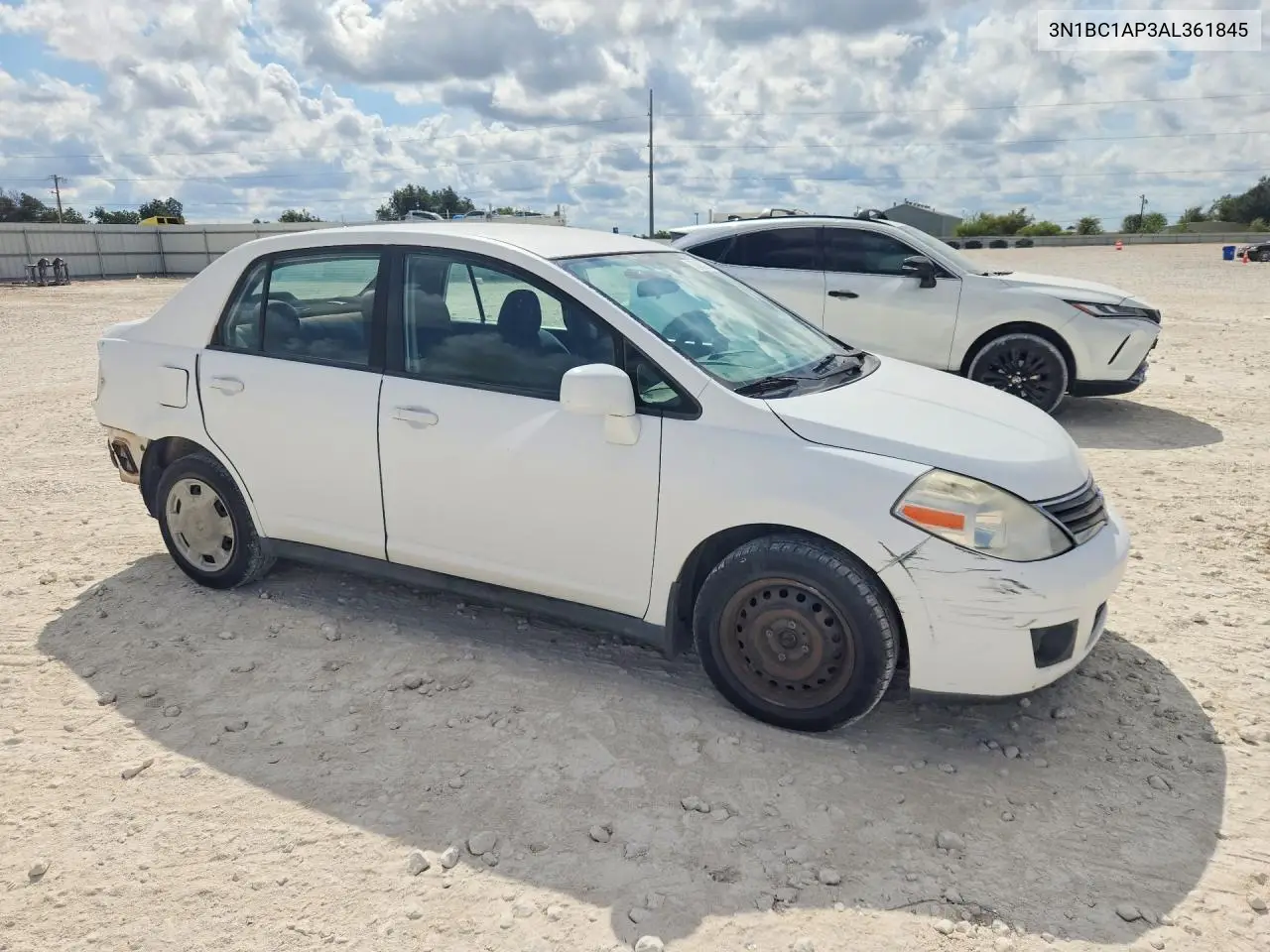 2010 NISSAN VERSA VIN 3N1BC1AP3AL361845 — фото 4
