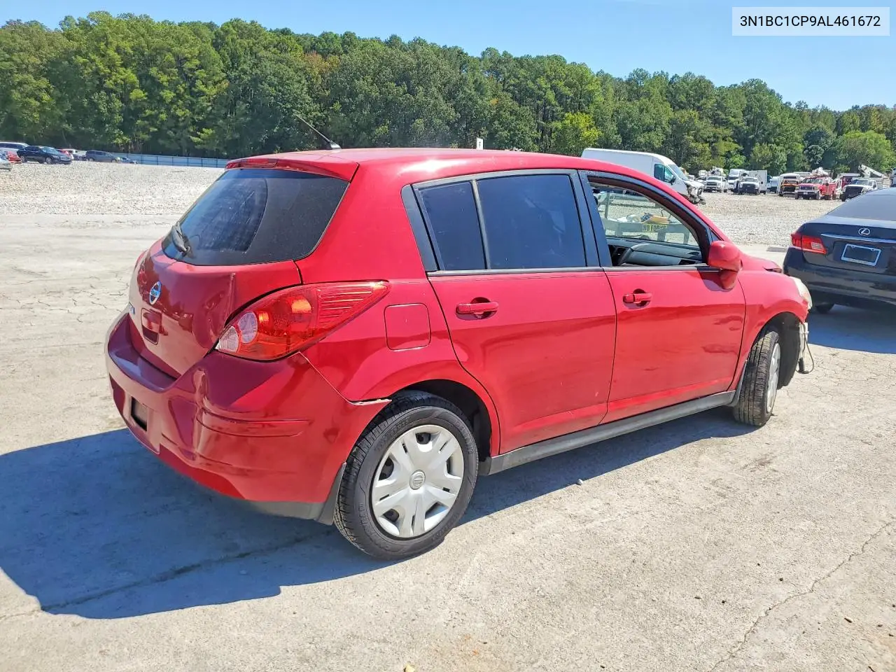 2010 NISSAN VERSA VIN 3N1BC1CP9AL461672 — фото 3