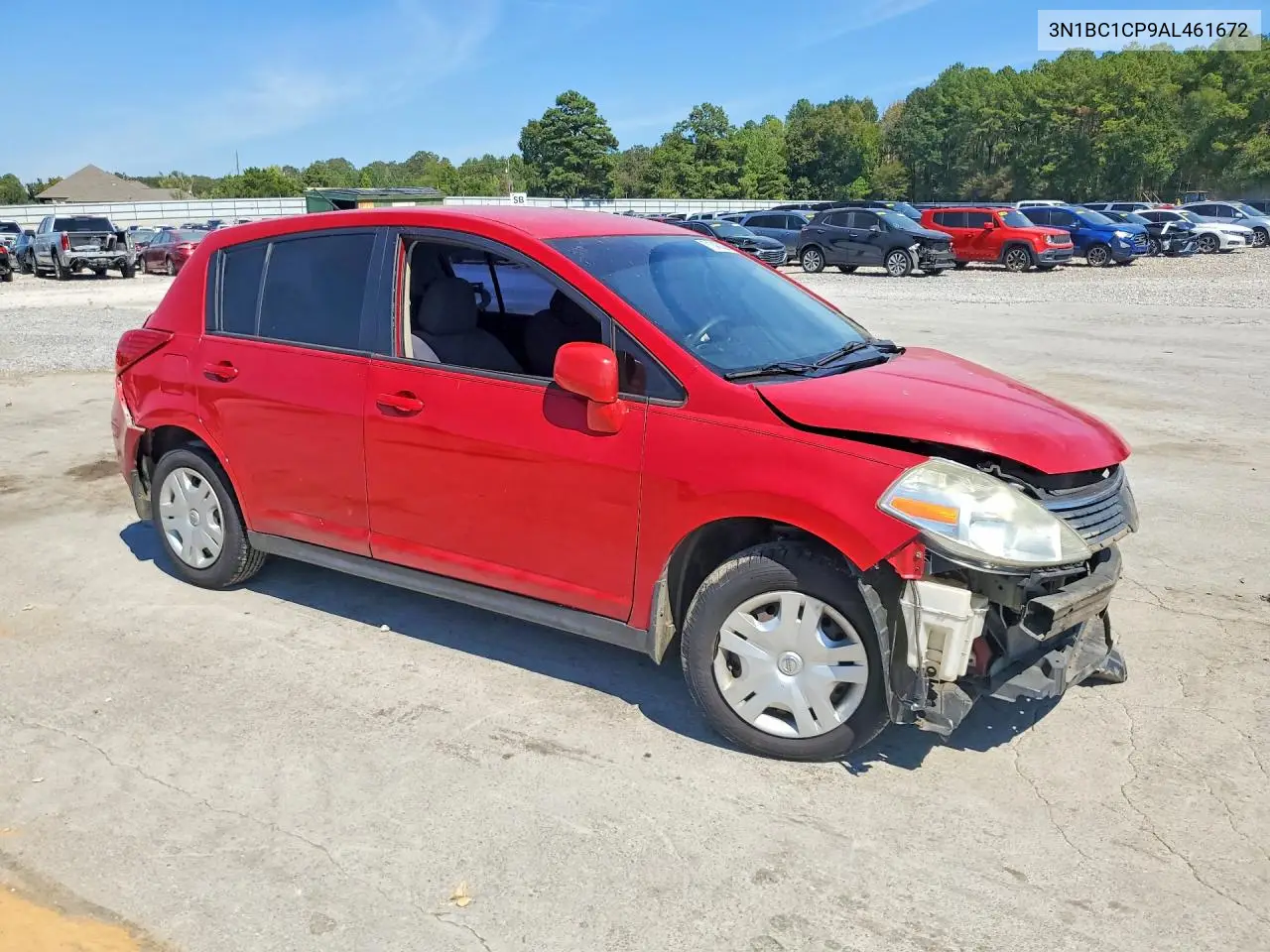 2010 NISSAN VERSA VIN 3N1BC1CP9AL461672 — фото 4