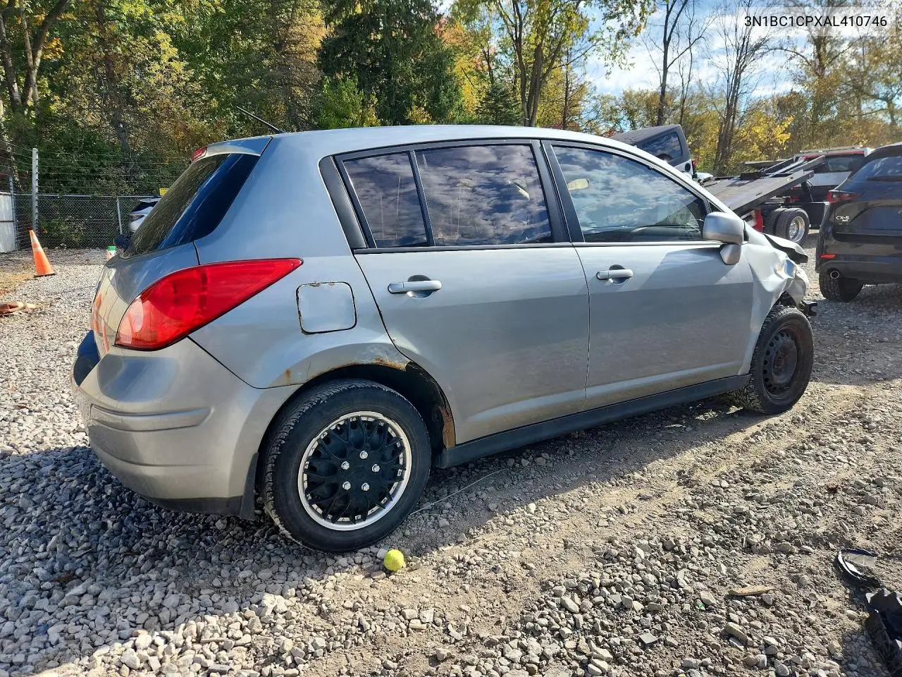 2010 NISSAN VERSA VIN 3N1BC1CPXAL410746 — фото 3