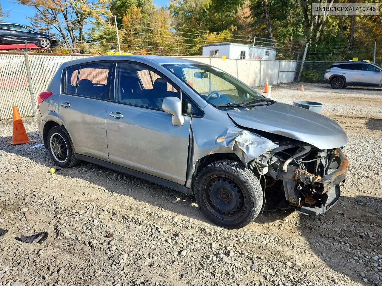 2010 NISSAN VERSA VIN 3N1BC1CPXAL410746 — фото 4