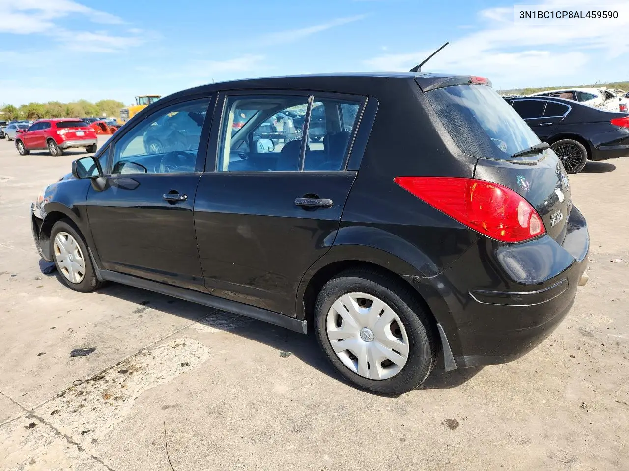 2010 NISSAN VERSA VIN 3N1BC1CP8AL459590 — фото 2