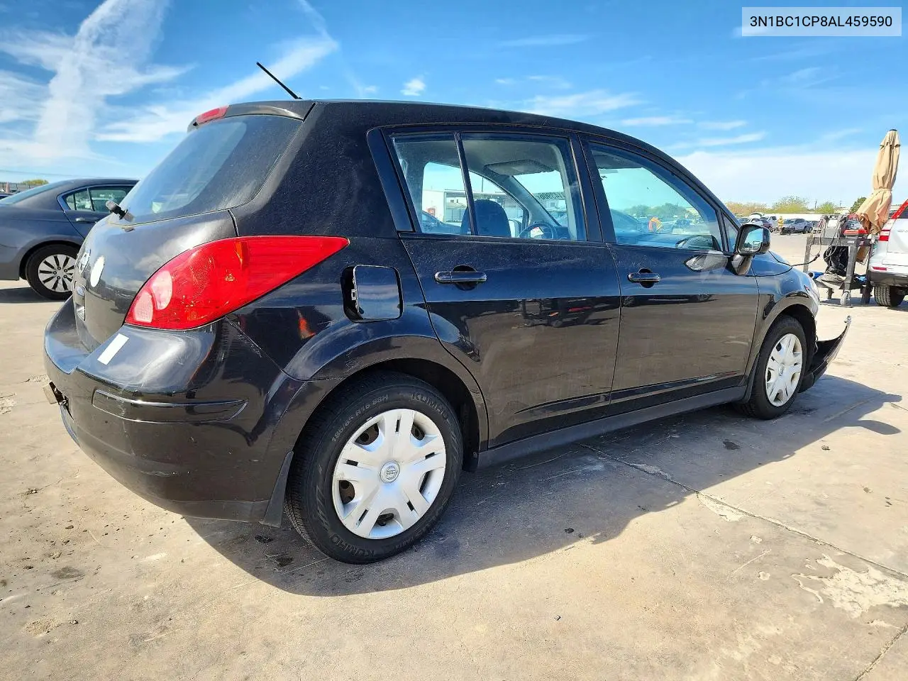 2010 NISSAN VERSA VIN 3N1BC1CP8AL459590 — фото 3
