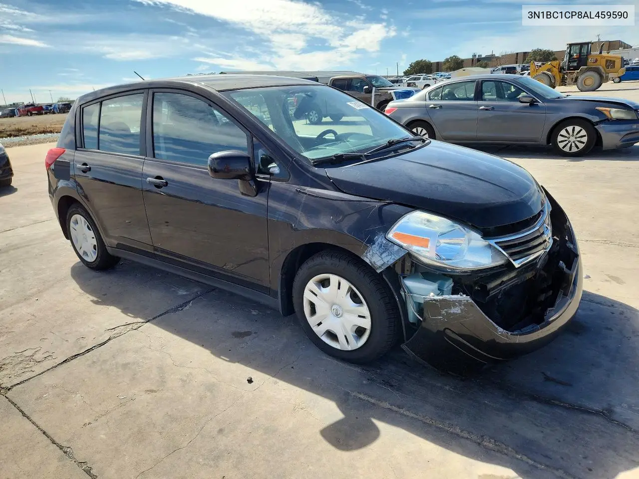 2010 NISSAN VERSA VIN 3N1BC1CP8AL459590 — фото 4