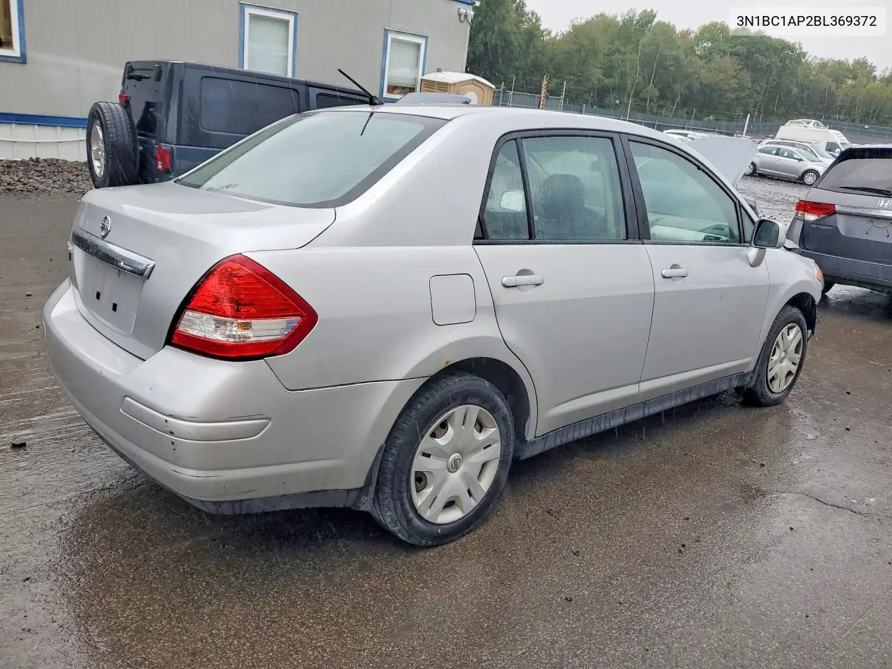 2011 NISSAN VERSA VIN 3N1BC1AP2BL369372 — фото 3