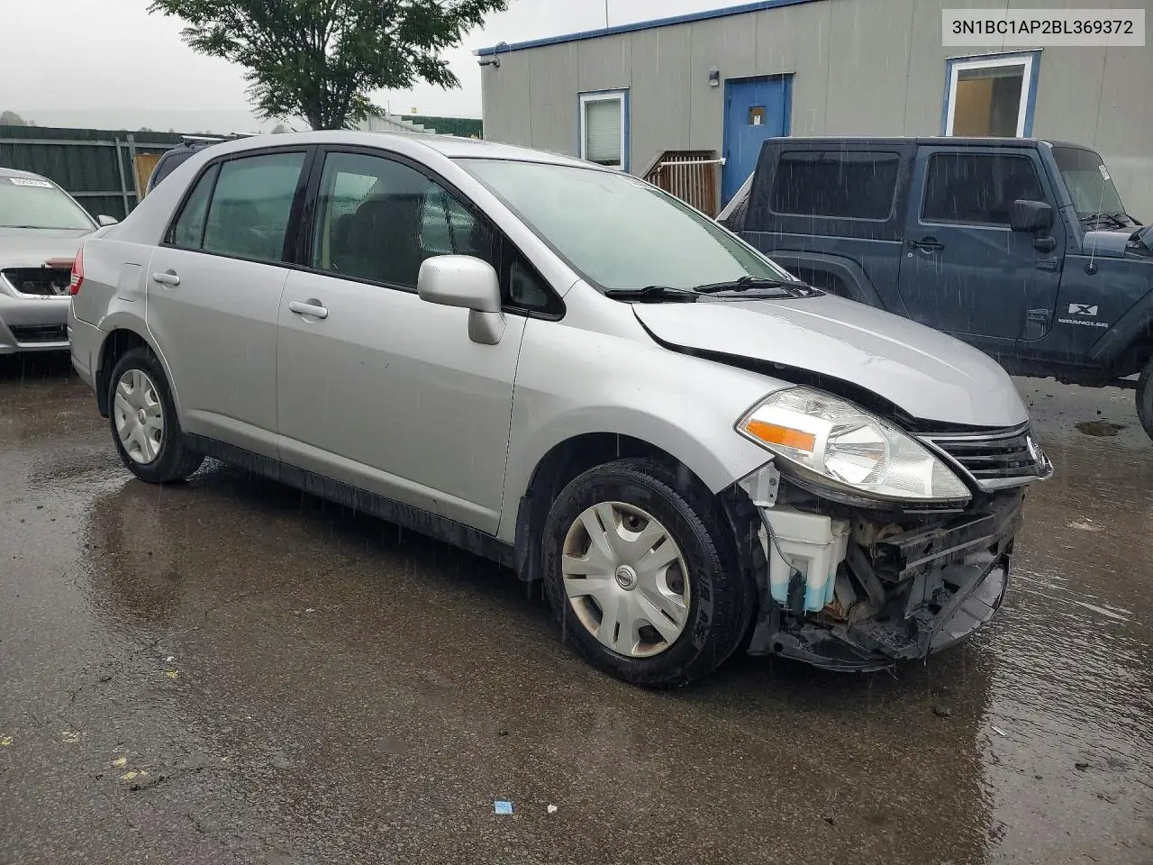 2011 NISSAN VERSA VIN 3N1BC1AP2BL369372 — фото 4
