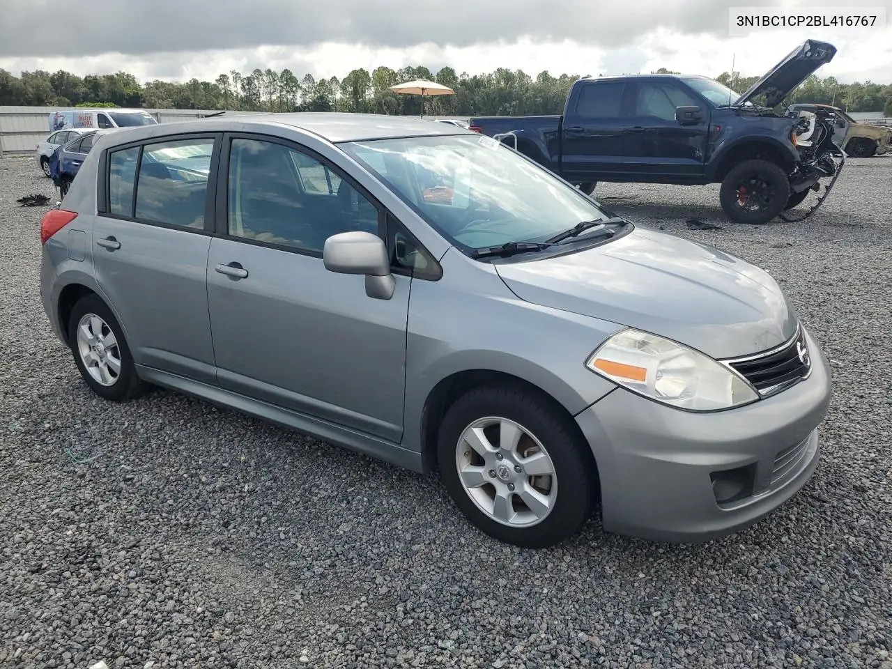 2011 NISSAN VERSA VIN 3N1BC1CP2BL416767 — фото 4