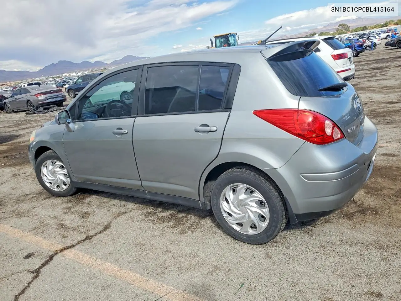 2011 NISSAN VERSA VIN 3N1BC1CP0BL415164 — фото 2
