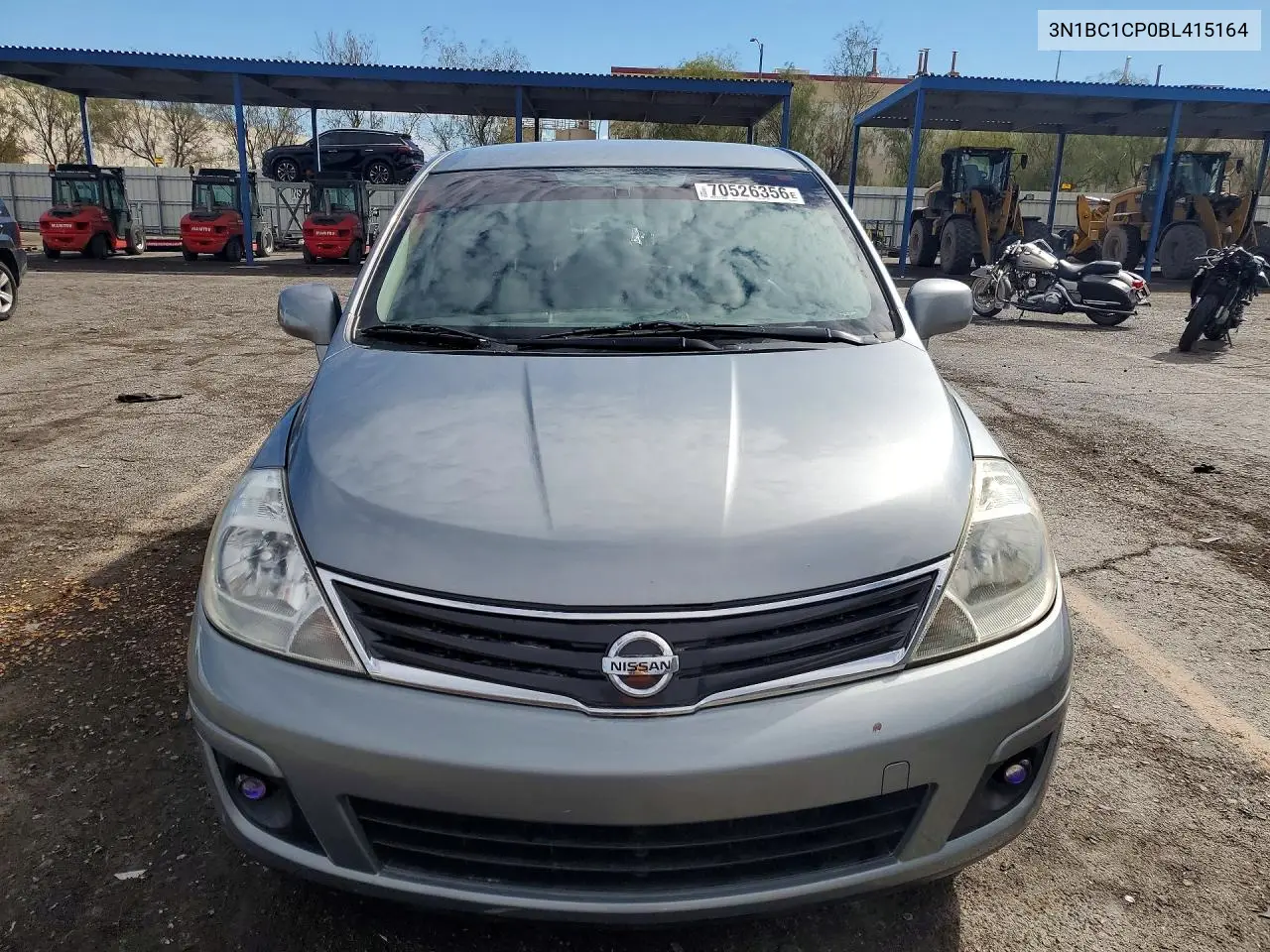 2011 NISSAN VERSA VIN 3N1BC1CP0BL415164 — фото 5