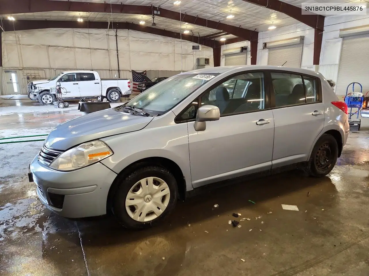 NISSAN VERSA 2011, VIN 3N1BC1CP9BL445876