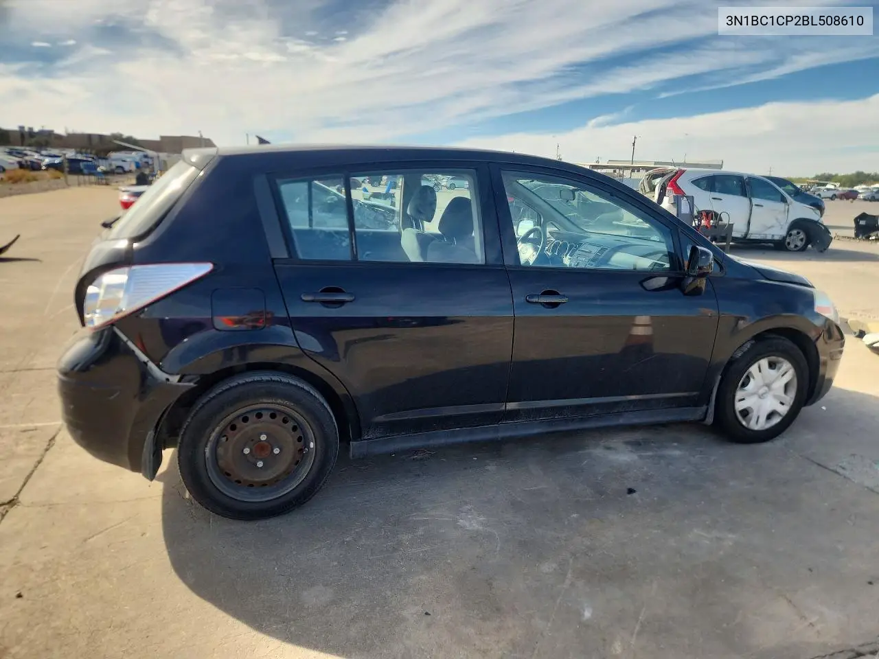 2011 NISSAN VERSA VIN 3N1BC1CP2BL508610 — фото 3