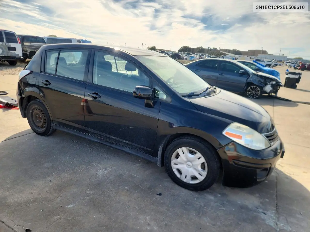 2011 NISSAN VERSA VIN 3N1BC1CP2BL508610 — фото 4