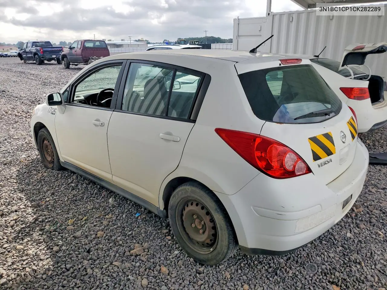2012 NISSAN VERSA VIN 3N1BC1CP1CK282289 — фото 2