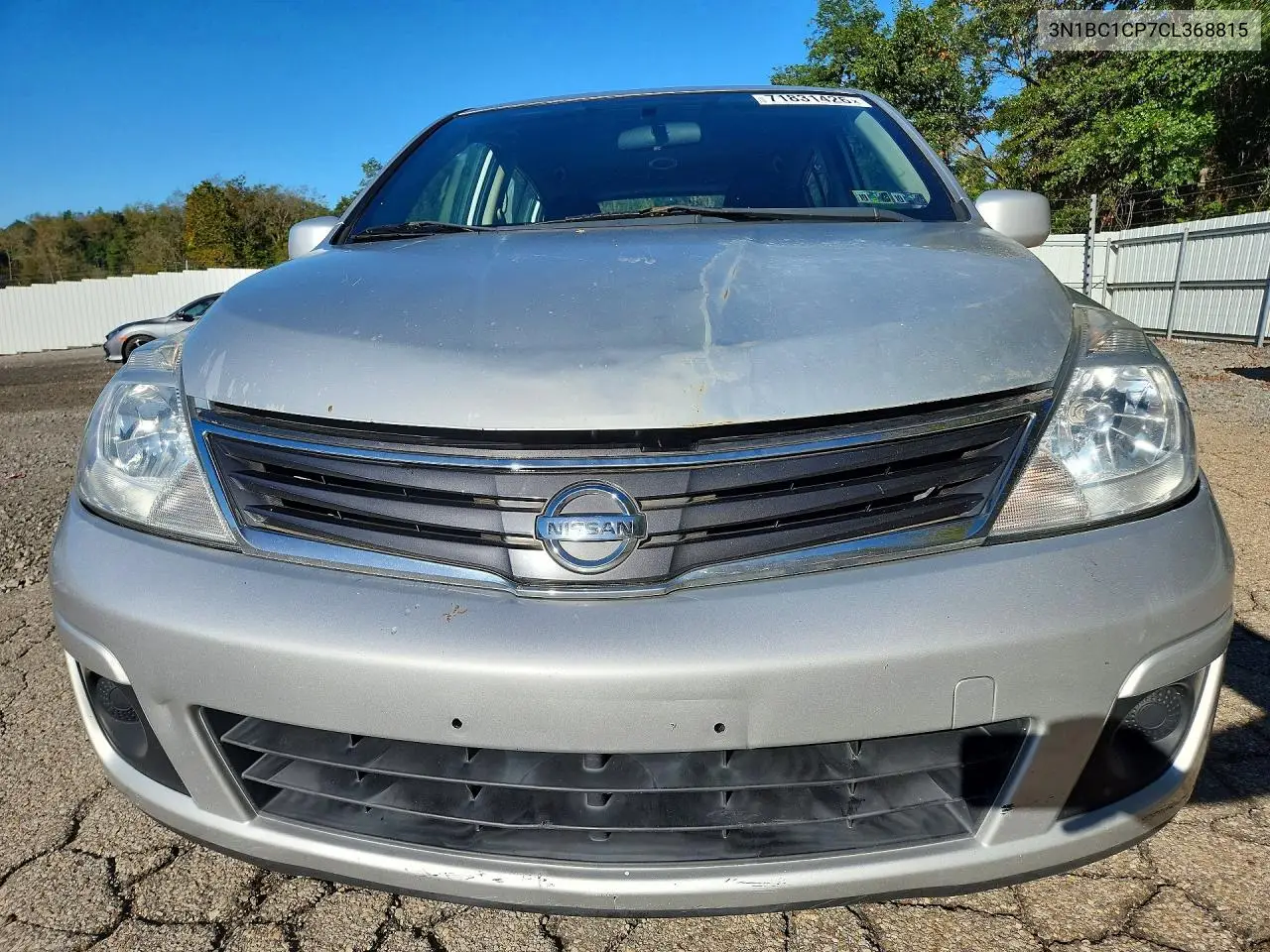 2012 NISSAN VERSA VIN 3N1BC1CP7CL368815 — фото 5