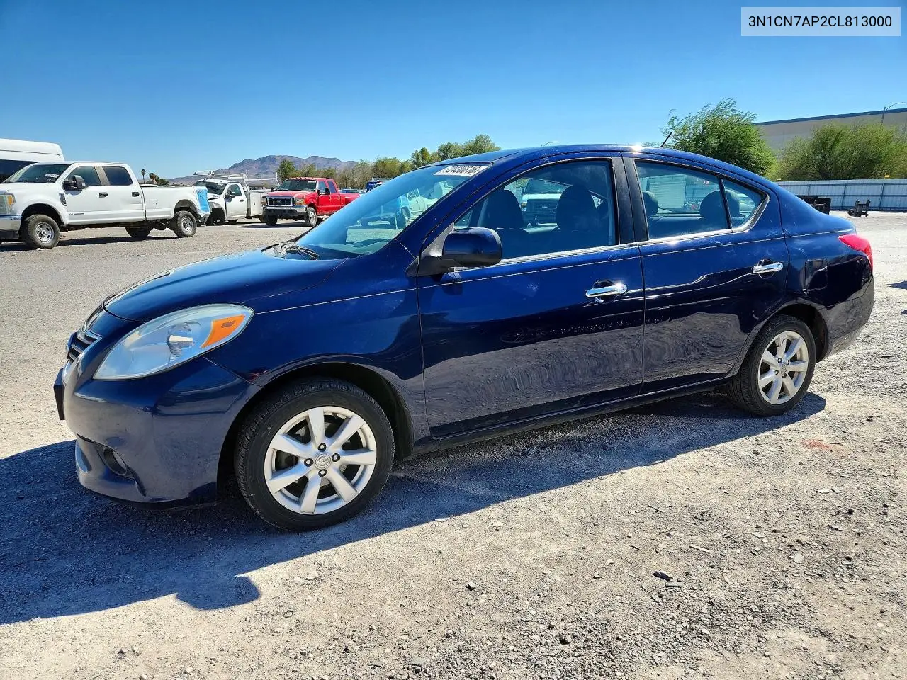 NISSAN VERSA 2012, VIN 3N1CN7AP2CL813000
