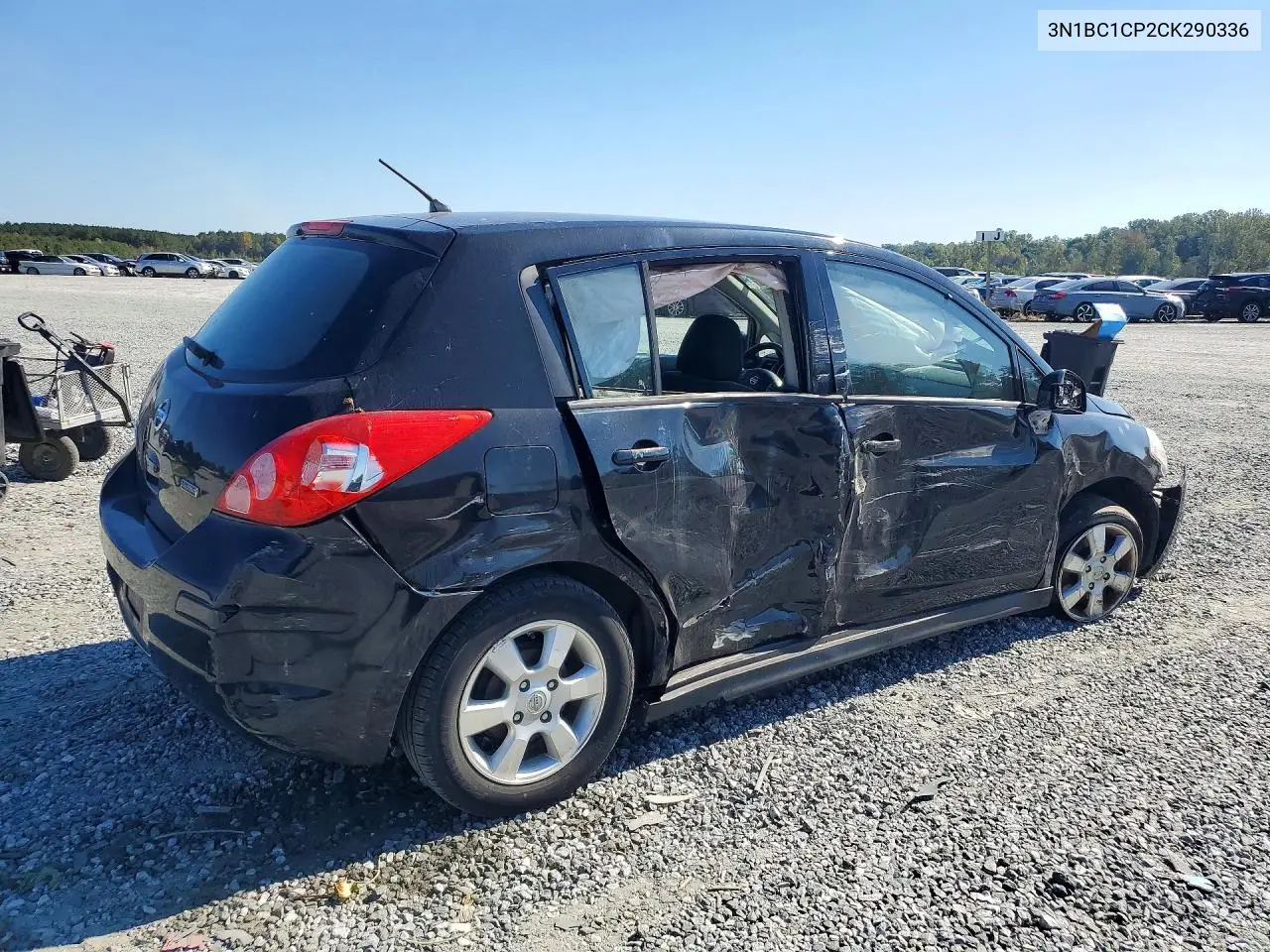 2012 NISSAN VERSA VIN 3N1BC1CP2CK290336 — фото 3