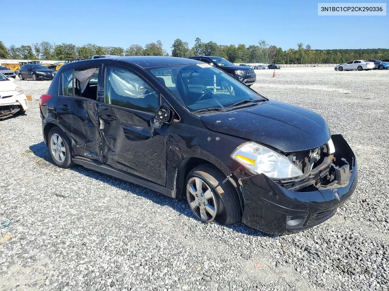 2012 NISSAN VERSA VIN 3N1BC1CP2CK290336 — фото 4