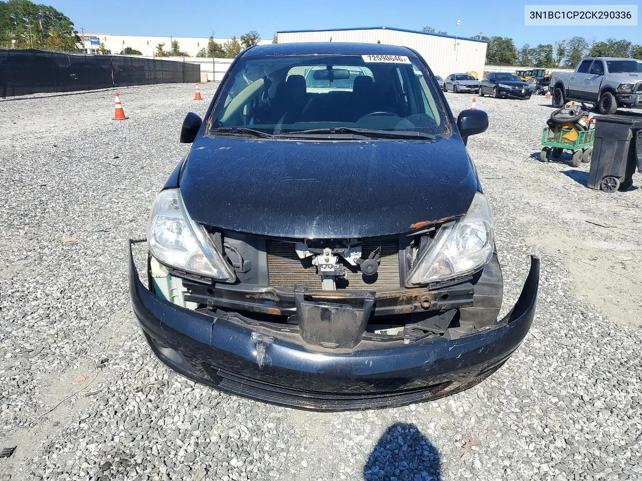 2012 NISSAN VERSA VIN 3N1BC1CP2CK290336 — фото 5
