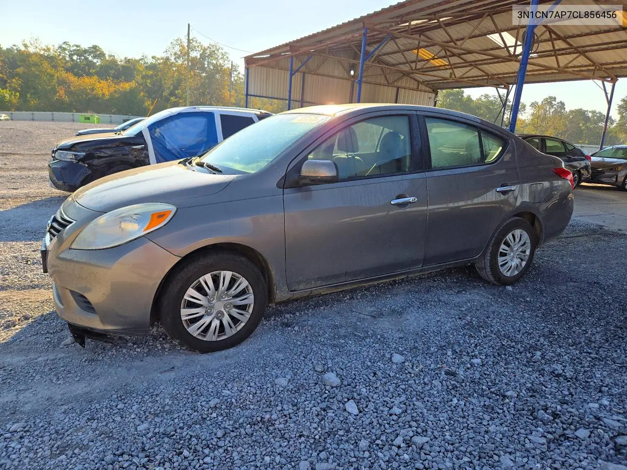 NISSAN VERSA 2012, VIN 3N1CN7AP7CL856456