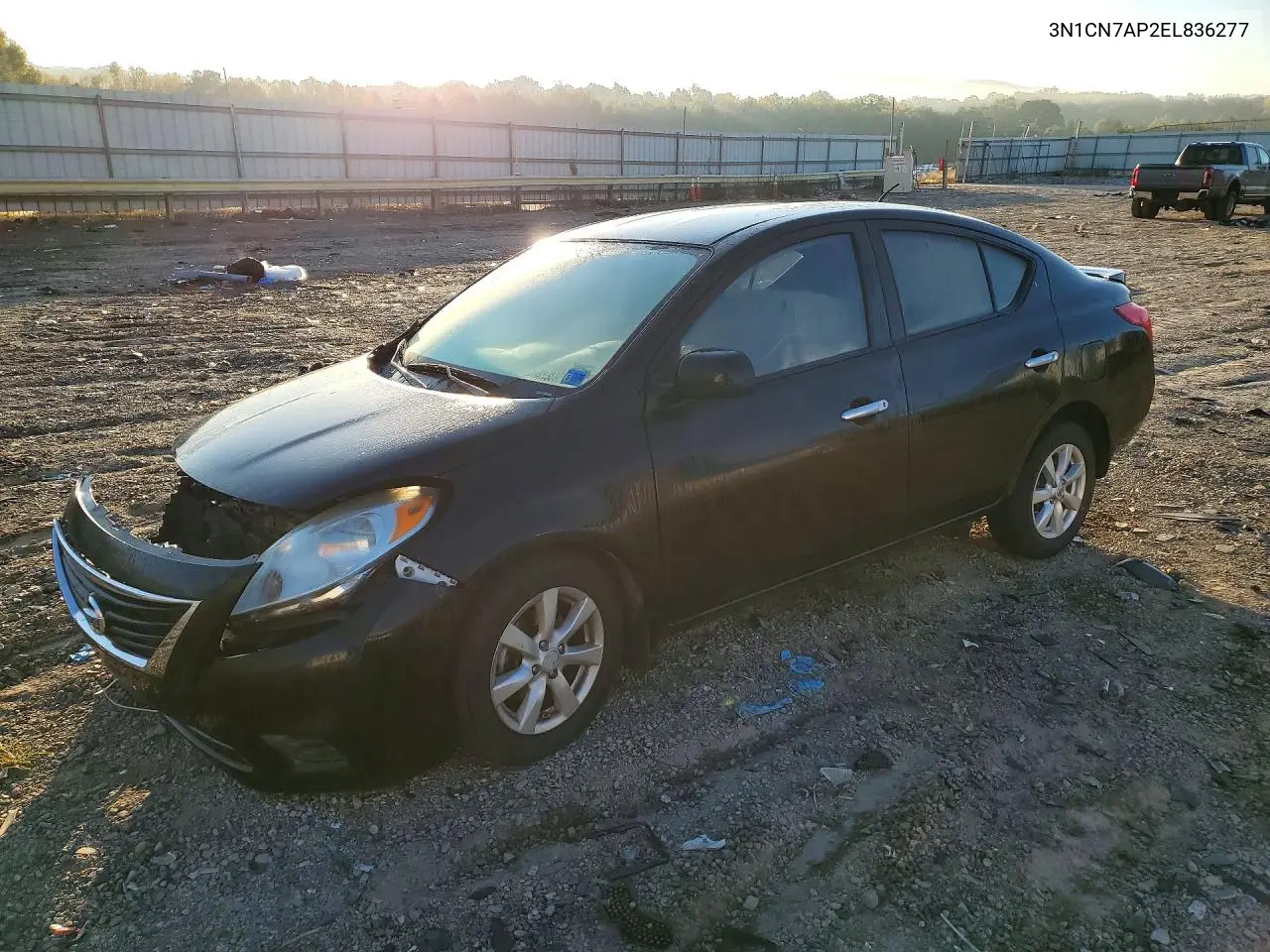 NISSAN VERSA 2014, VIN 3N1CN7AP2EL836277