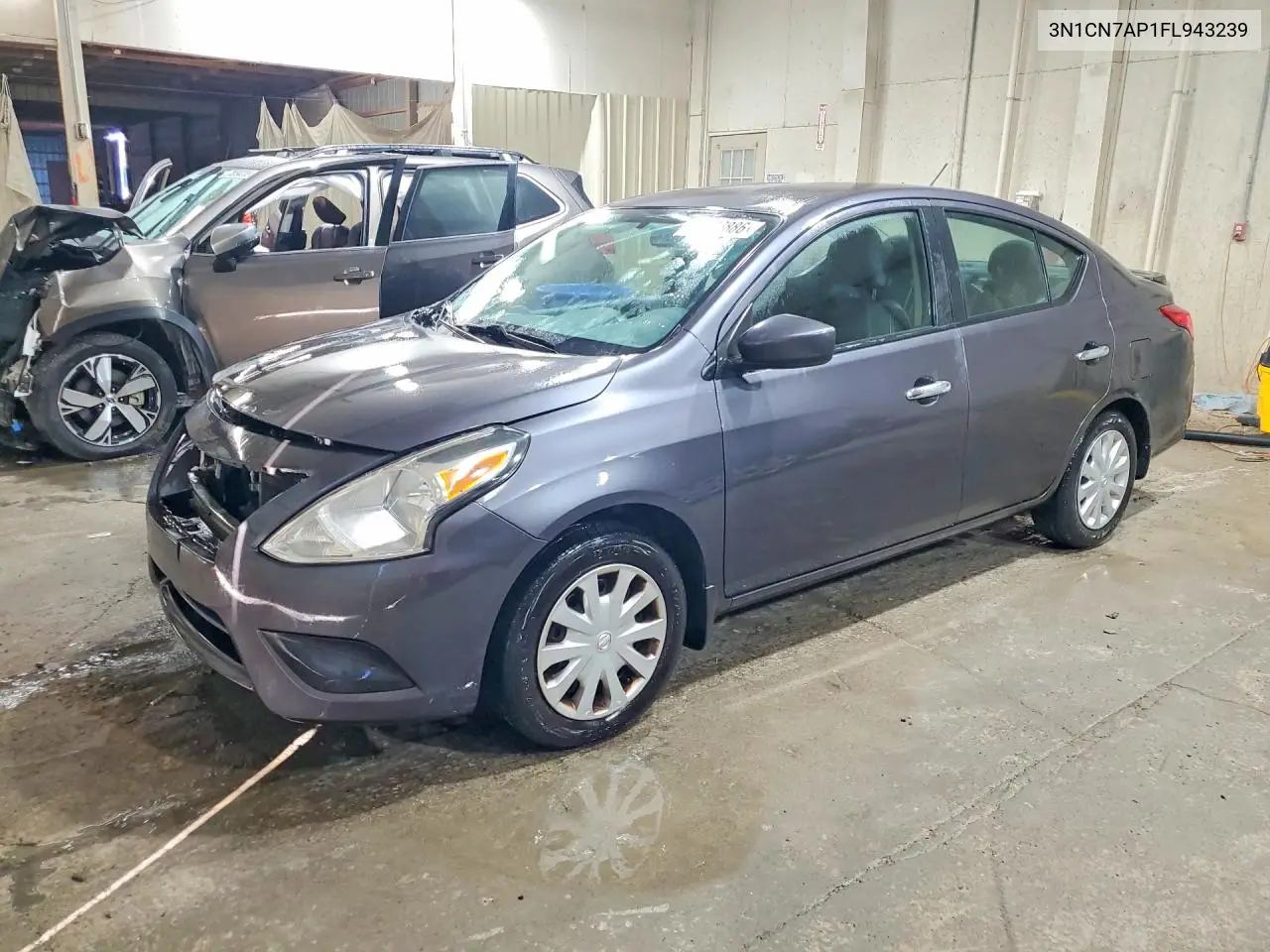 NISSAN VERSA 2015, VIN 3N1CN7AP1FL943239