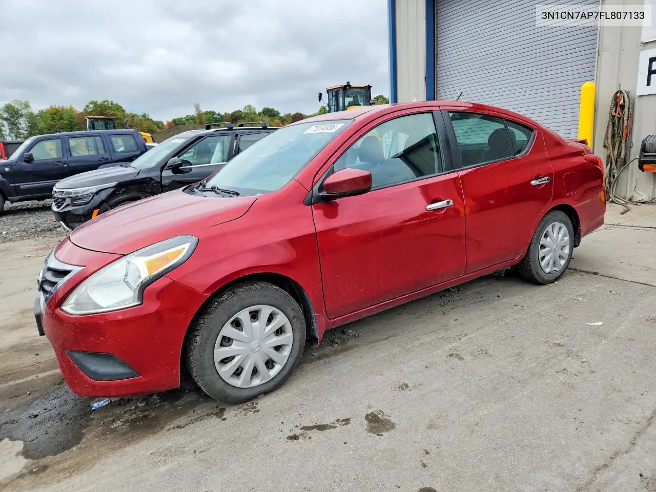 NISSAN VERSA 2015, VIN 3N1CN7AP7FL807133