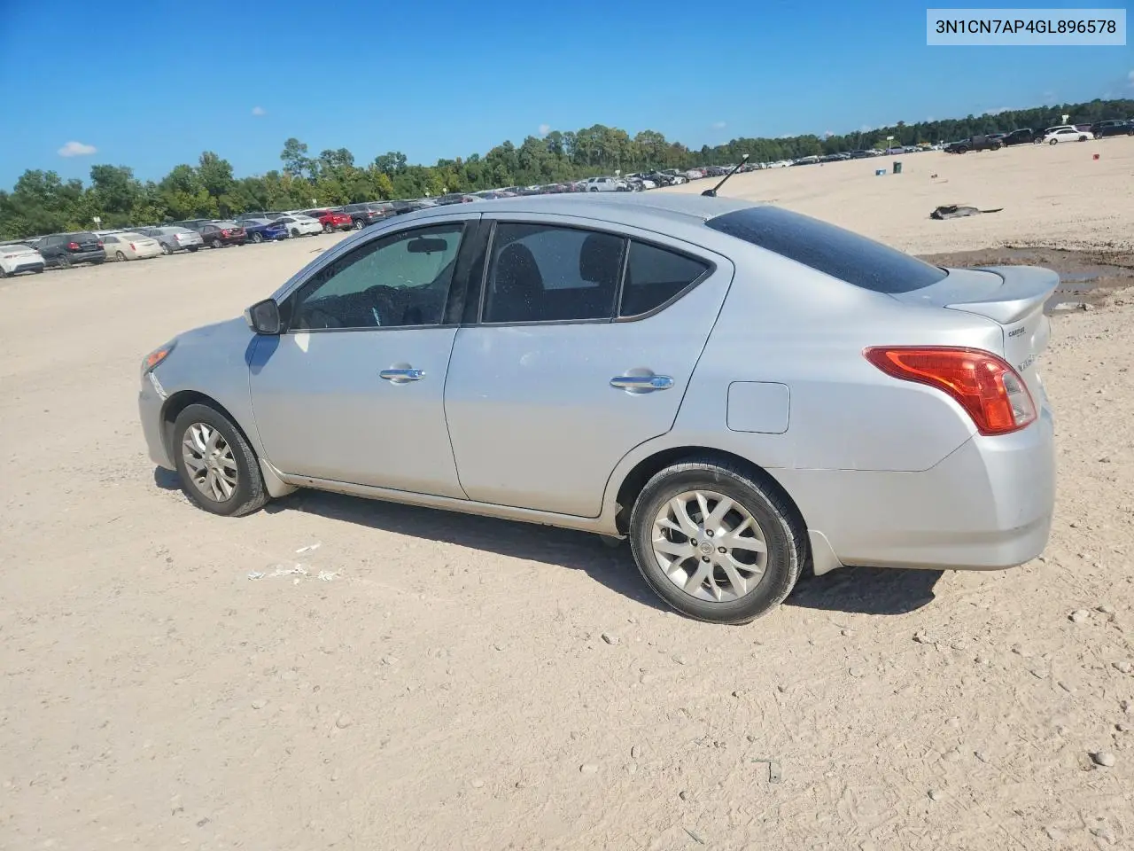 2016 NISSAN VERSA VIN 3N1CN7AP4GL896578 — фото 2