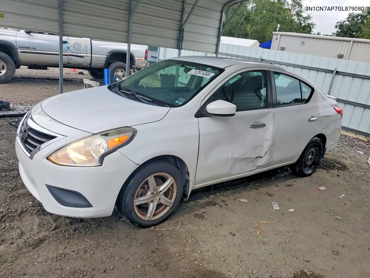 NISSAN VERSA 2016, VIN 3N1CN7AP7GL879080