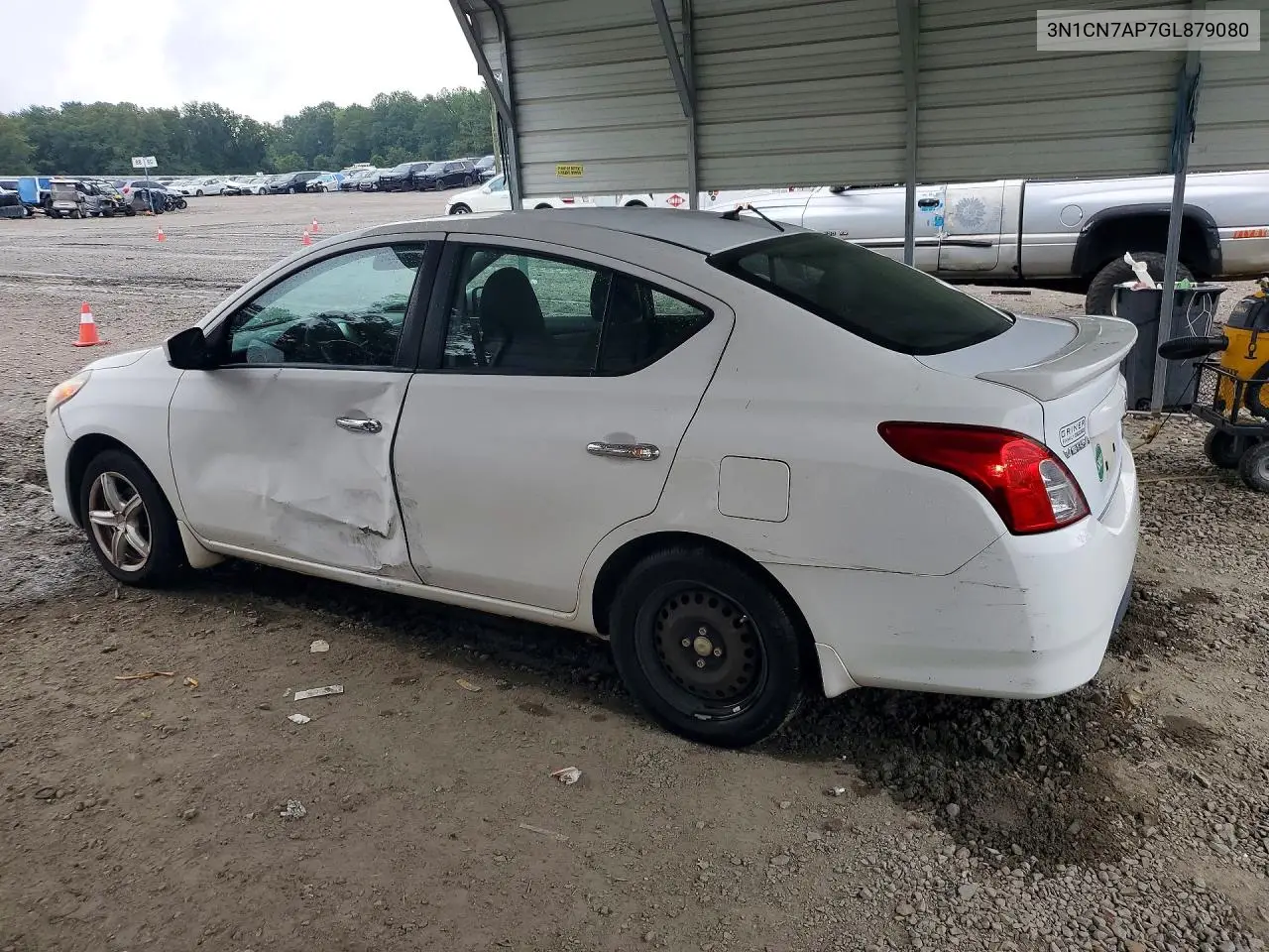 2016 NISSAN VERSA VIN 3N1CN7AP7GL879080 — фото 2