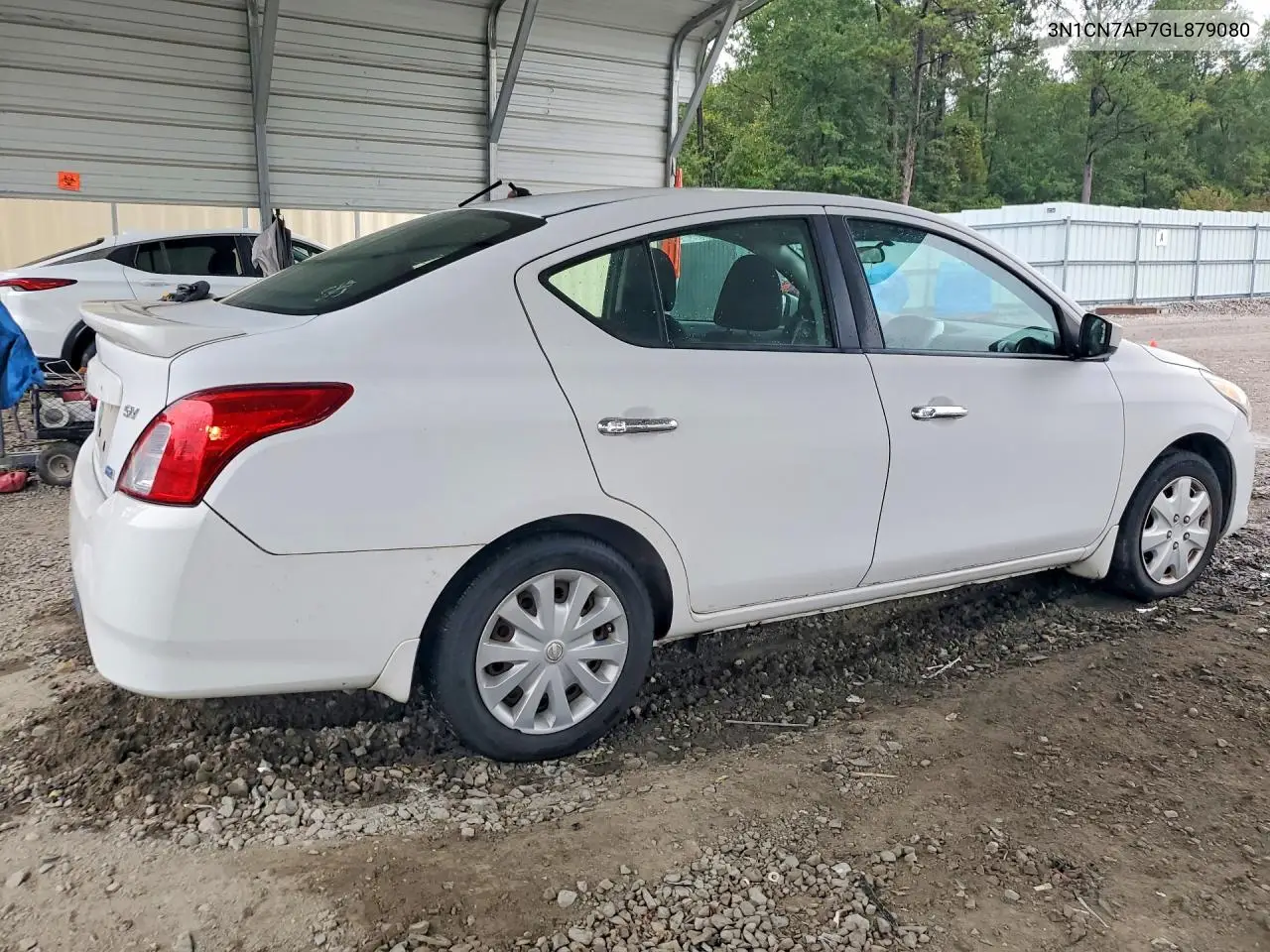 2016 NISSAN VERSA VIN 3N1CN7AP7GL879080 — фото 3