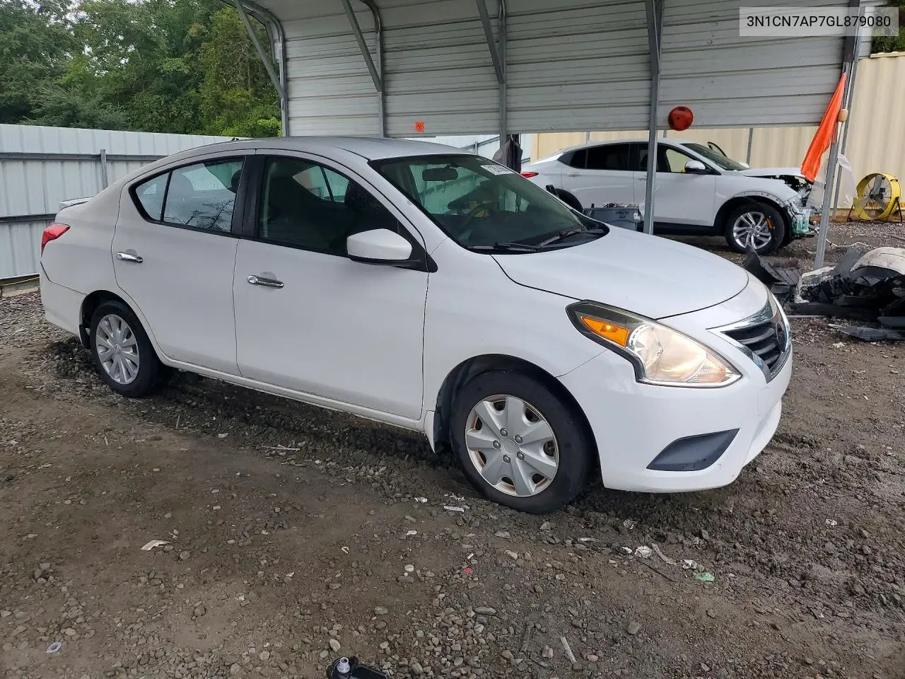 2016 NISSAN VERSA VIN 3N1CN7AP7GL879080 — фото 4