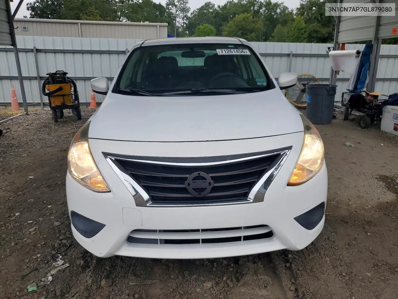 2016 NISSAN VERSA VIN 3N1CN7AP7GL879080 — фото 5