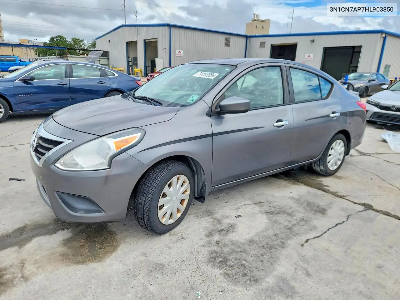NISSAN VERSA 2017, VIN 3N1CN7AP7HL903850