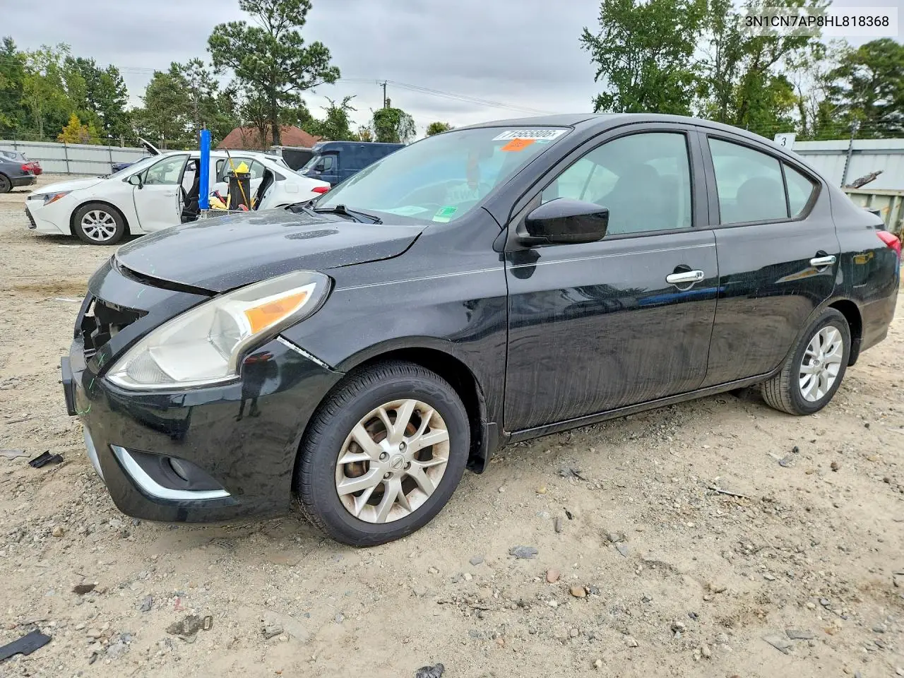 NISSAN VERSA 2017, VIN 3N1CN7AP8HL818368
