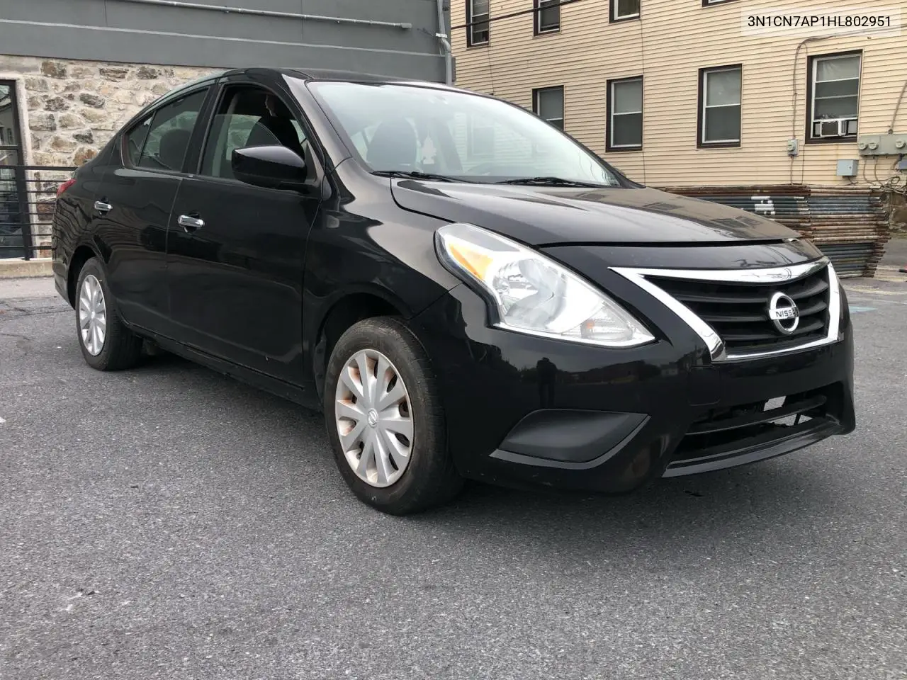 NISSAN VERSA 2017, VIN 3N1CN7AP1HL802951