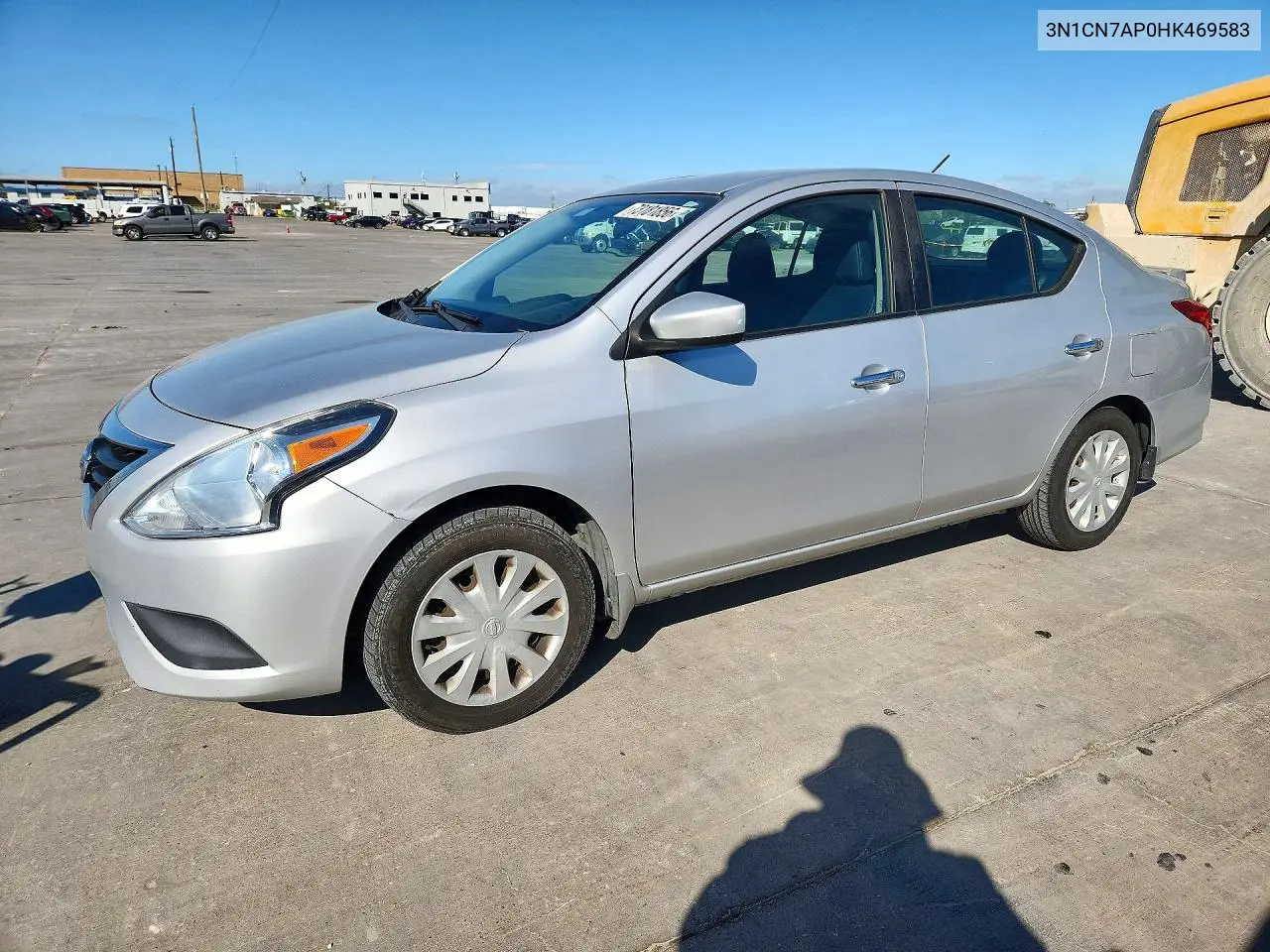 NISSAN VERSA 2017, VIN 3N1CN7AP0HK469583