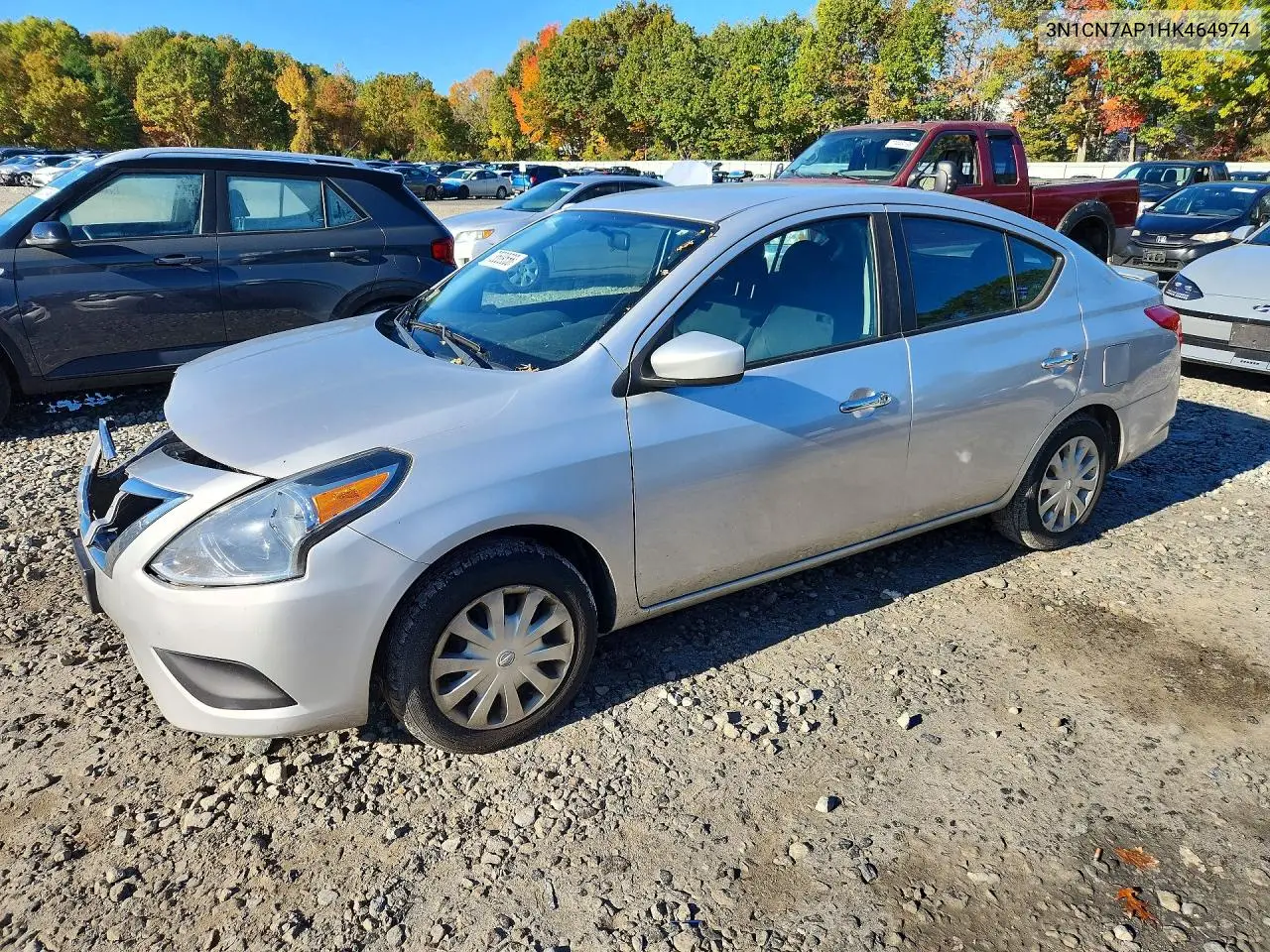 NISSAN VERSA 2017, VIN 3N1CN7AP1HK464974