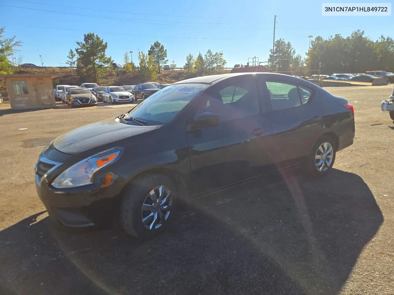 NISSAN VERSA 2017, VIN 3N1CN7AP1HL849722